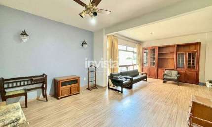 Apartamento com 3 quartos para alugar no Ponta da Praia, Santos 