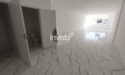 Sala comercial para alugar no Gonzaga, Santos 