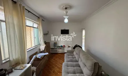 Apartamento com 3 quartos à venda no Embaré, Santos 