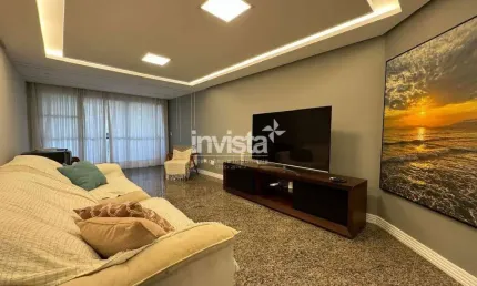 Apartamento com 4 quartos à venda no Ponta da Praia, Santos 