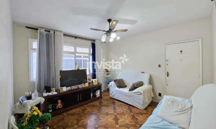 Apartamento com 2 quartos à venda no Campo Grande, Santos 