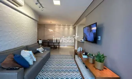 Apartamento com 2 quartos à venda no Marapé, Santos 