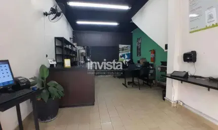 Ponto comercial para alugar no Paquetá, Santos 