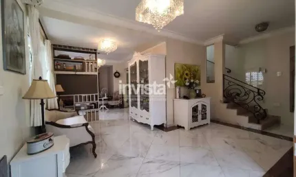 *** lindo sobrado duplex com 3 súites no centro do embaré ***