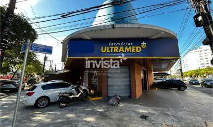 Ponto comercial para alugar no Pompéia, Santos 