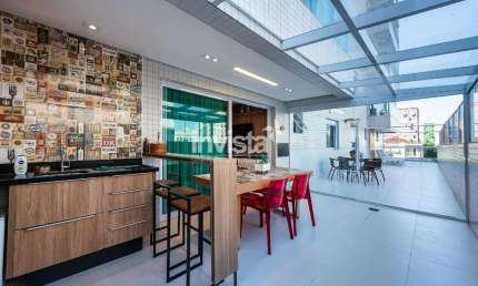 Apartamento com 3 quartos à venda no Embaré, Santos 