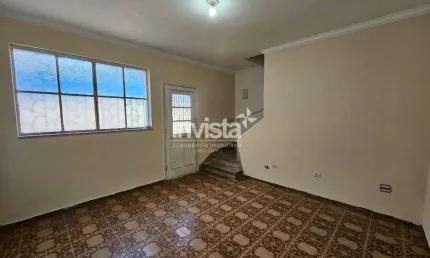 Casa com 2 quartos à venda na Vila Mathias, Santos 