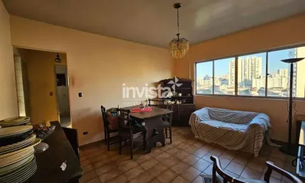 Apartamento com 2 quartos à venda na Vila Belmiro, Santos 