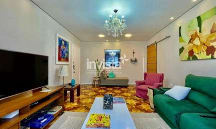 Apartamento com 3 quartos à venda no Embaré, Santos 