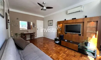 Apartamento com 2 quartos à venda no Boqueirão, Santos 