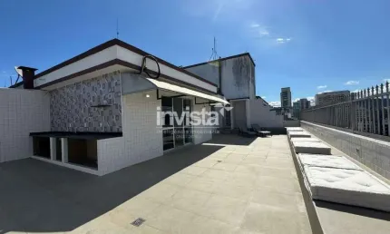 Cobertura com 3 quartos à venda no Boqueirão, Santos 