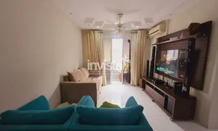 Apartamento com 3 quartos à venda no Embaré, Santos 