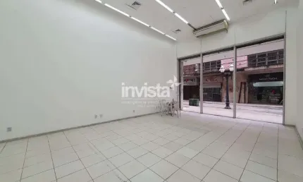 Ponto comercial para alugar no Centro, Santos 