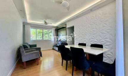 Apartamento com 2 quartos à venda no Marapé, Santos 