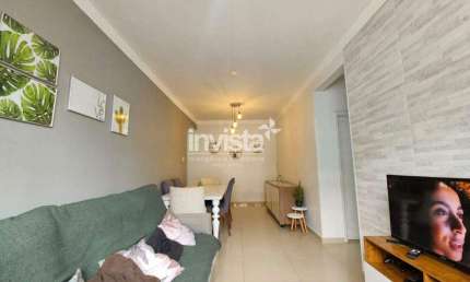 Apartamento com 2 quartos à venda no Macuco, Santos 