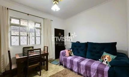 Apartamento com 2 quartos à venda na Vila Mathias, Santos 