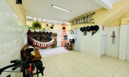 Casa com 3 quartos à venda no Macuco, Santos 