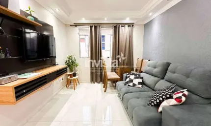 Apartamento com 1 quarto à venda no Marapé, Santos 