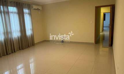 Apartamento com 3 quartos para alugar no Marapé, Santos 