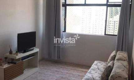 Apartamento com 1 quarto para alugar no Boqueirão, Santos 
