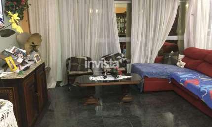 Apartamento com 4 quartos para alugar no Aparecida, Santos 