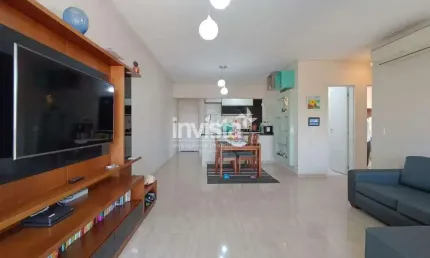 Apartamento com 2 quartos à venda no Macuco, Santos 