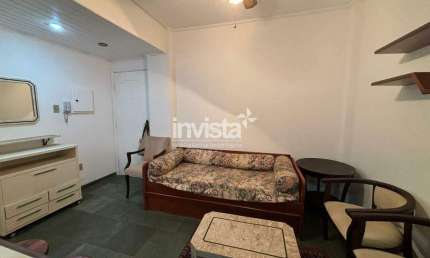 Apartamento com 1 quarto para alugar no Gonzaga, Santos 