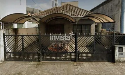 Casa com 3 quartos para alugar no Embaré, Santos 