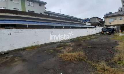Terreno comercial para alugar no Campo Grande, Santos 