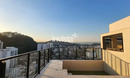 Cobertura com 3 quartos à venda no José Menino, Santos 