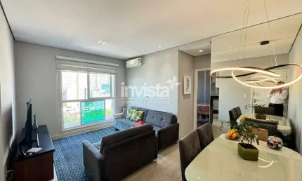 Apartamento com 1 quarto à venda no Pompéia, Santos 