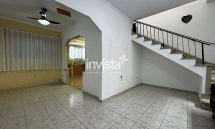 Casa com 2 quartos à venda no Macuco, Santos 