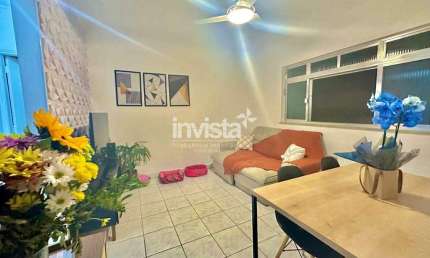 Apartamento com 2 quartos à venda na Vila Mathias, Santos 