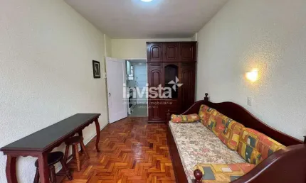 Apartamento com 1 quarto à venda no José Menino, Santos 