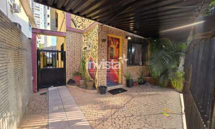 Casa com 2 quartos à venda no Encruzilhada, Santos 