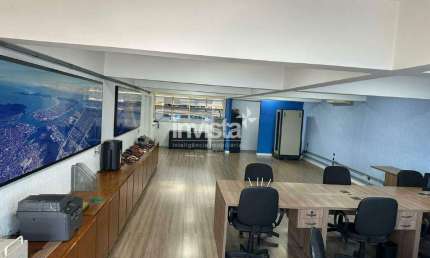 Sala comercial para alugar no Centro, Santos 