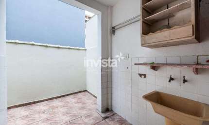 Casa com 2 quartos à venda no Embaré, Santos 