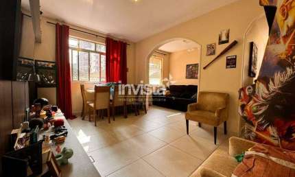 Apartamento com 3 quartos à venda no Boqueirão, Santos 