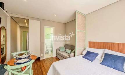 Apartamento com 1 quarto à venda no Boqueirão, Santos 