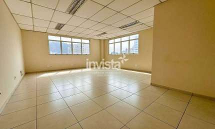 Sala comercial para alugar na Vila Mathias, Santos 