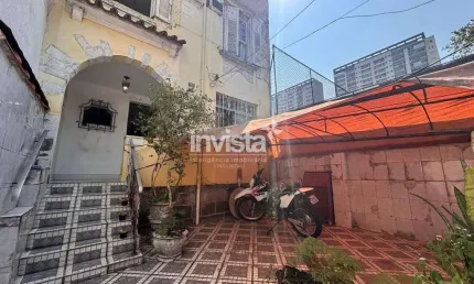 Casa com 3 quartos à venda na Vila Mathias, Santos 