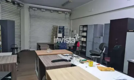 Ponto comercial para alugar na Vila Nova, Santos 