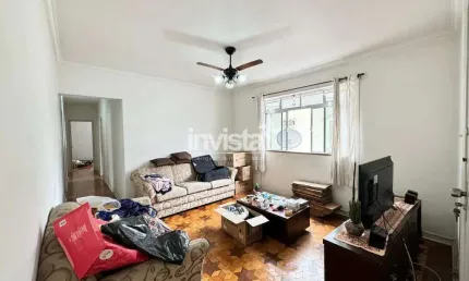 Apartamento com 2 quartos à venda no Embaré, Santos 