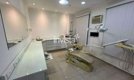 Sala comercial para alugar no Aparecida, Santos 
