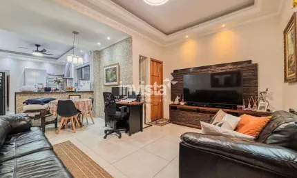 Casa com 3 quartos à venda no Embaré, Santos 