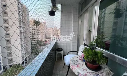 Apartamento com 3 quartos à venda no Boqueirão, Santos 