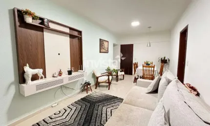 Apartamento com 2 quartos à venda na Vila Mathias, Santos 