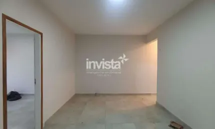 Casas sobreposta alta/alojamento com 2 dormitórios reformada para alugar no centro de santos