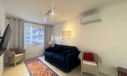 Apartamento com 1 quarto à venda no Embaré, Santos 