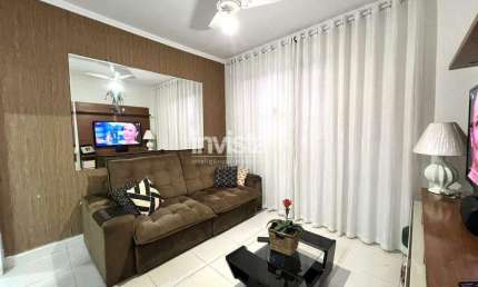 Apartamento com 2 quartos à venda no Marapé, Santos 